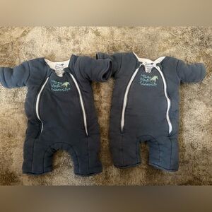 Baby Merlin's Magic Sleepsuit - 100% Cotton - Navy - Small